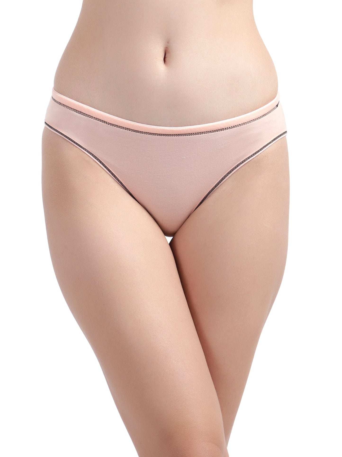 Pack of 2 Solid Cotton Women Panty